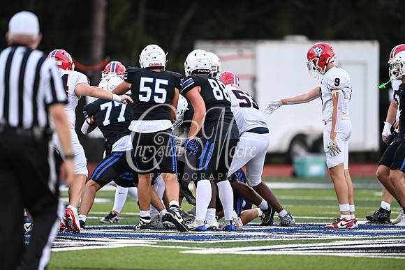 Football action from Class A Division I Mount Paran vs Mount Pisgah