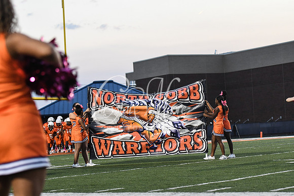 North Cobb Class of 2023 during 8th Grade North Cobb game vs McEachern