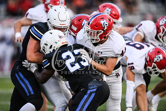 Football action from Class A Division I Mount Paran vs Mount Pisgah