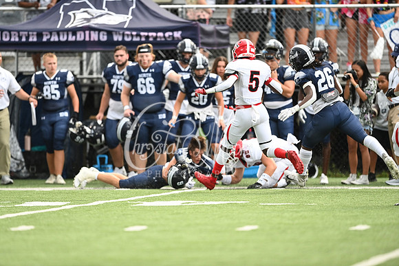 Allatoona High School vs North Paulding High School Friday Night Football Action