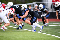 Football action from Class A Division I Mount Paran vs Mount Pisgah