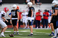 Football action from Class A Division I Mount Paran vs Mount Pisgah