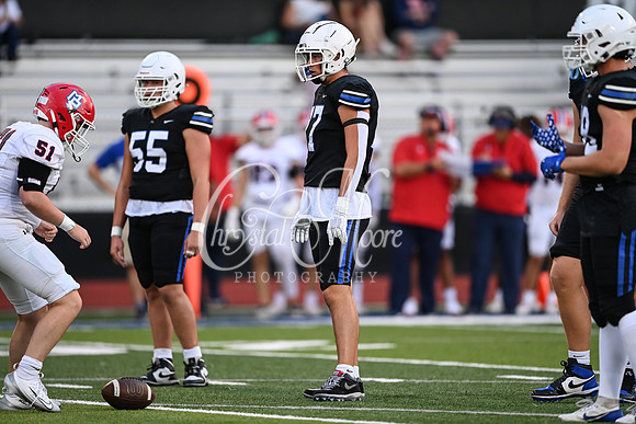 Football action from Class A Division I Mount Paran vs Mount Pisgah