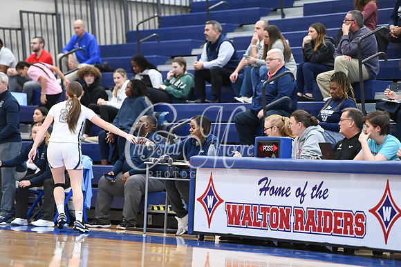 6A Marietta vs 6A North Paulding during Region 5 semi-finals girls basketball tournament