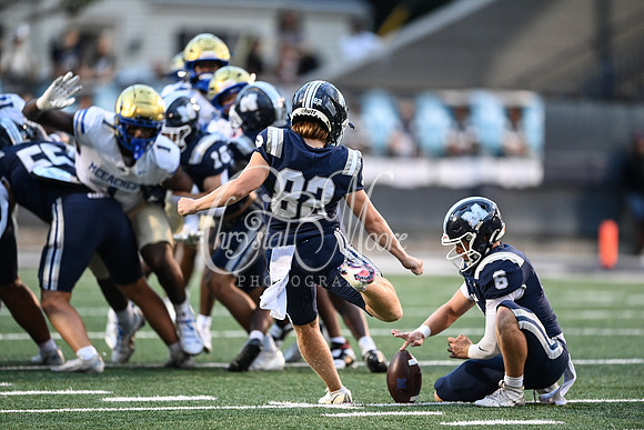 Class AAAAAA football action with Marietta taking on McEachern in their home opener