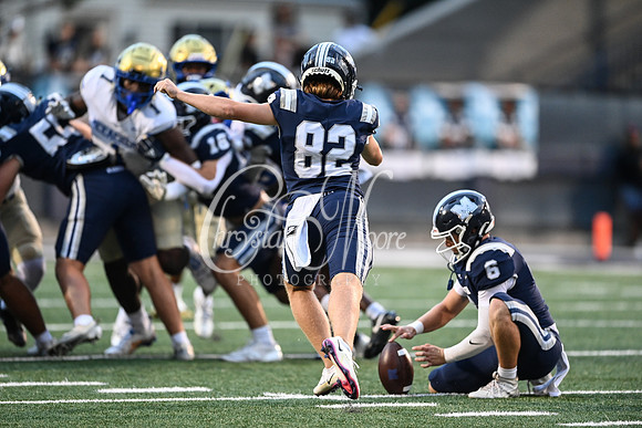 Class AAAAAA football action with Marietta taking on McEachern in their home opener