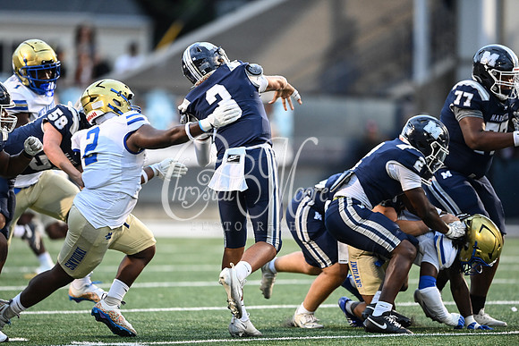 Class AAAAAA football action with Marietta taking on McEachern in their home opener