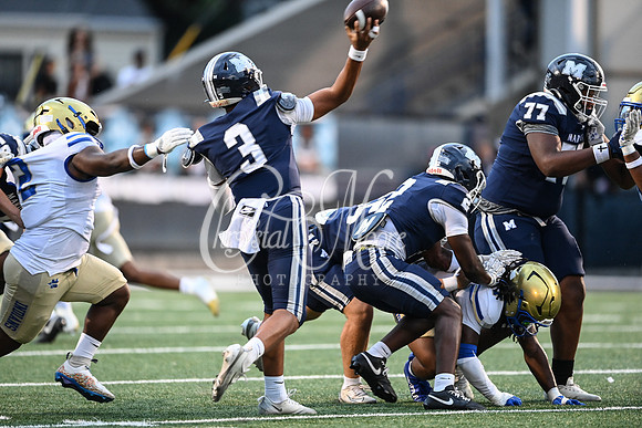 Class AAAAAA football action with Marietta taking on McEachern in their home opener