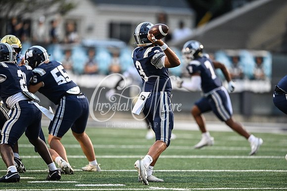 Class AAAAAA football action with Marietta taking on McEachern in their home opener