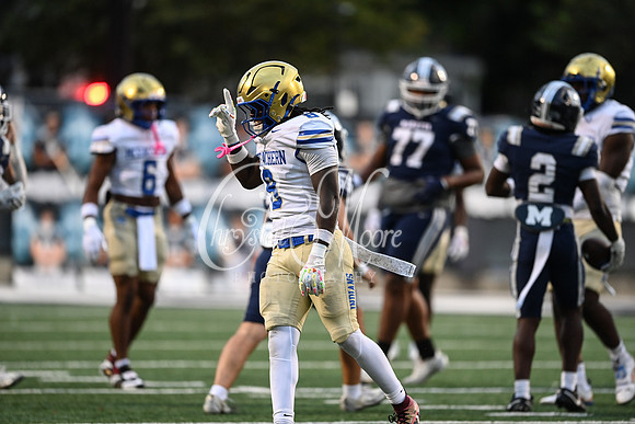 Class AAAAAA football action with Marietta taking on McEachern in their home opener