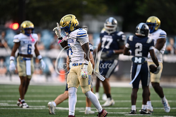 Class AAAAAA football action with Marietta taking on McEachern in their home opener