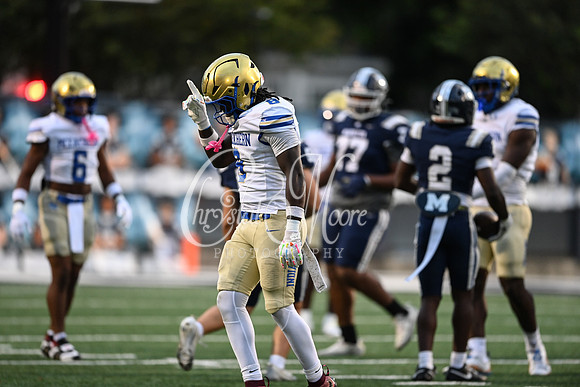 Class AAAAAA football action with Marietta taking on McEachern in their home opener