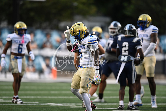 Class AAAAAA football action with Marietta taking on McEachern in their home opener