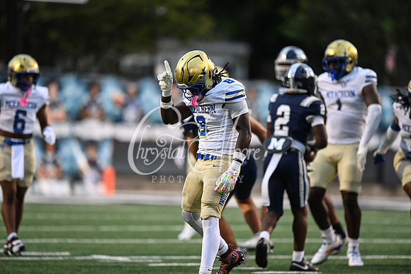 Class AAAAAA football action with Marietta taking on McEachern in their home opener