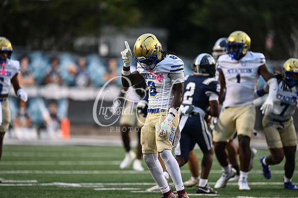 Class AAAAAA football action with Marietta taking on McEachern in their home opener