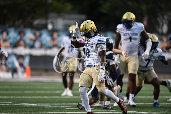 Class AAAAAA football action with Marietta taking on McEachern in their home opener