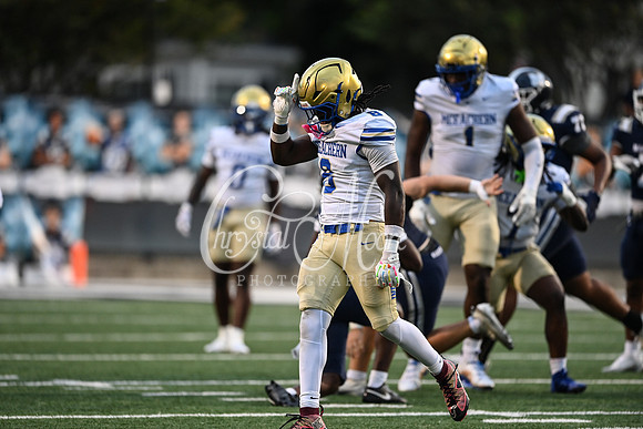 Class AAAAAA football action with Marietta taking on McEachern in their home opener