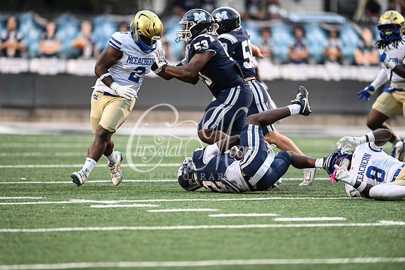 Class AAAAAA football action with Marietta taking on McEachern in their home opener