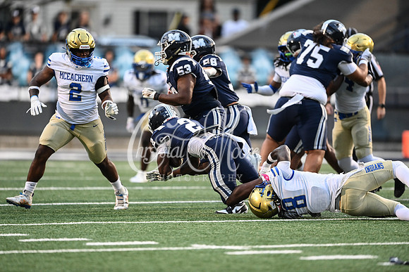 Class AAAAAA football action with Marietta taking on McEachern in their home opener