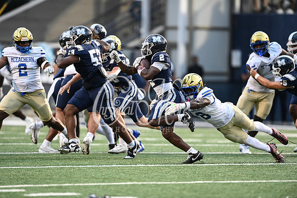 Class AAAAAA football action with Marietta taking on McEachern in their home opener