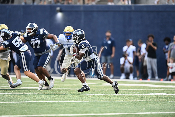 Class AAAAAA football action with Marietta taking on McEachern in their home opener