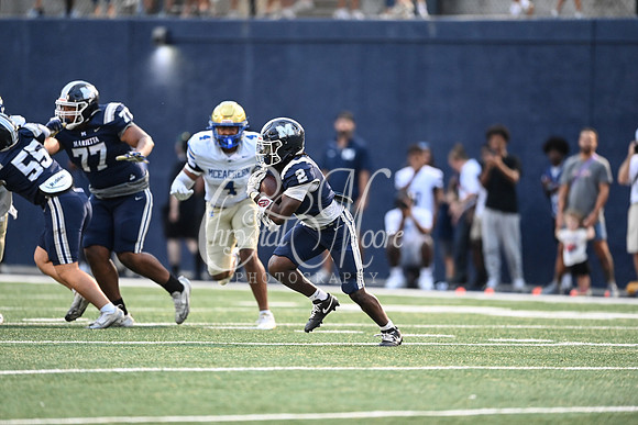 Class AAAAAA football action with Marietta taking on McEachern in their home opener