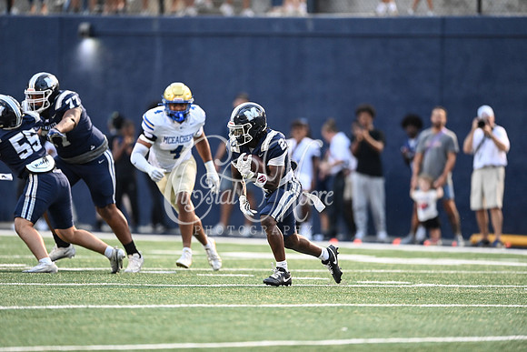 Class AAAAAA football action with Marietta taking on McEachern in their home opener