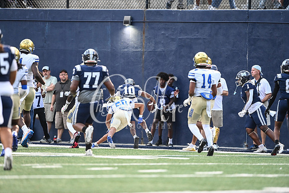 Class AAAAAA football action with Marietta taking on McEachern in their home opener