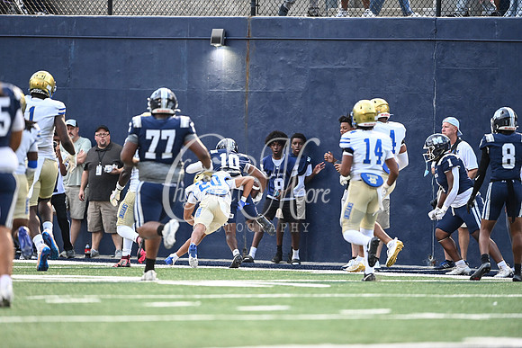 Class AAAAAA football action with Marietta taking on McEachern in their home opener