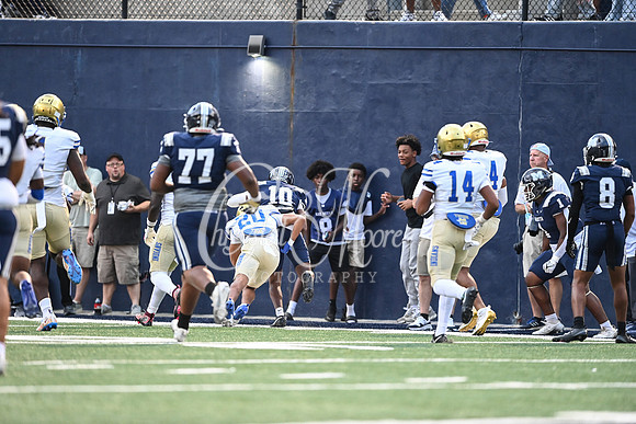 Class AAAAAA football action with Marietta taking on McEachern in their home opener