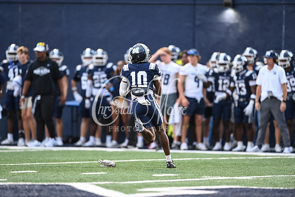 Class AAAAAA football action with Marietta taking on McEachern in their home opener