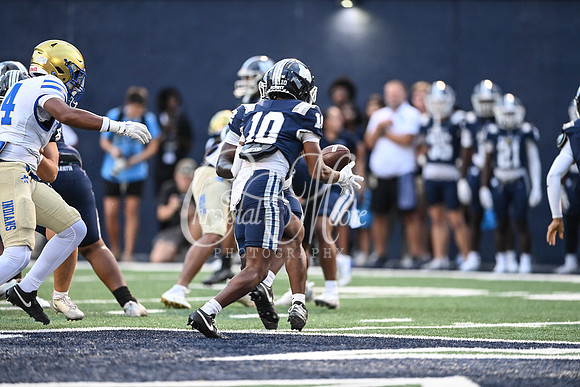 Class AAAAAA football action with Marietta taking on McEachern in their home opener