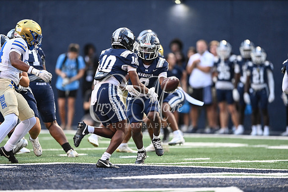 Class AAAAAA football action with Marietta taking on McEachern in their home opener