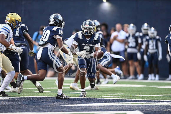 Class AAAAAA football action with Marietta taking on McEachern in their home opener