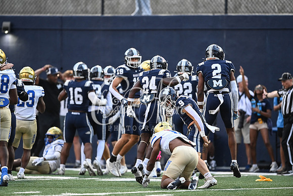 Class AAAAAA football action with Marietta taking on McEachern in their home opener