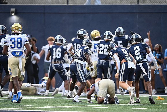 Class AAAAAA football action with Marietta taking on McEachern in their home opener