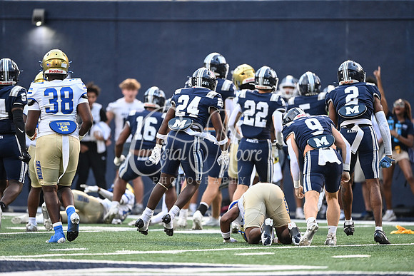 Class AAAAAA football action with Marietta taking on McEachern in their home opener