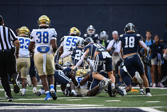 Class AAAAAA football action with Marietta taking on McEachern in their home opener