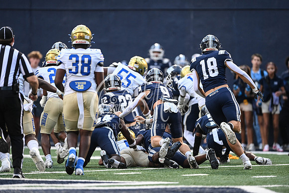 Class AAAAAA football action with Marietta taking on McEachern in their home opener