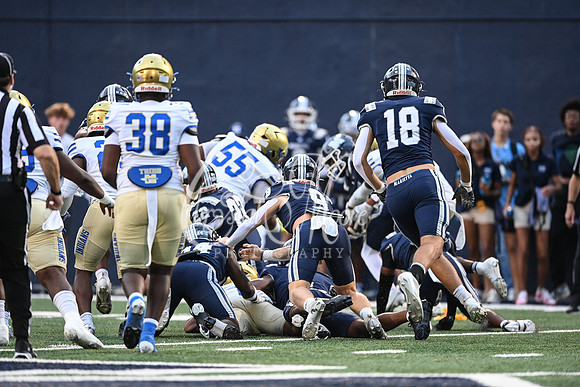 Class AAAAAA football action with Marietta taking on McEachern in their home opener