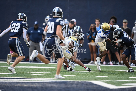 Class AAAAAA football action with Marietta taking on McEachern in their home opener