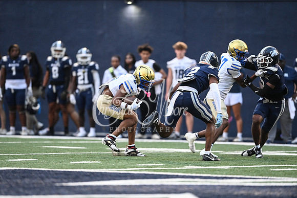 Class AAAAAA football action with Marietta taking on McEachern in their home opener