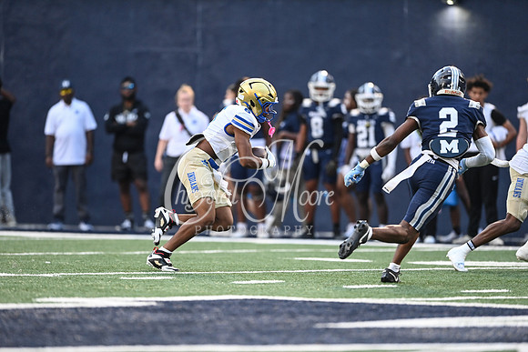 Class AAAAAA football action with Marietta taking on McEachern in their home opener