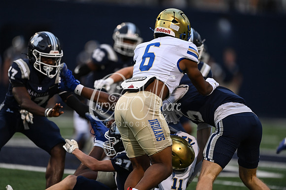 Class AAAAAA football action with Marietta taking on McEachern in their home opener