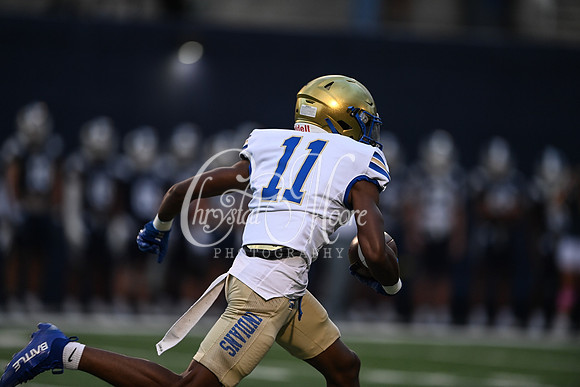 Class AAAAAA football action with Marietta taking on McEachern in their home opener