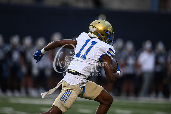 Class AAAAAA football action with Marietta taking on McEachern in their home opener
