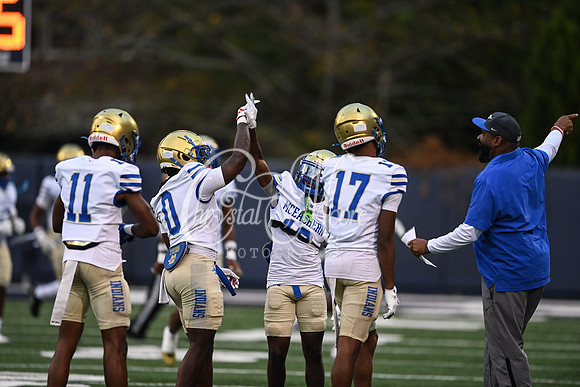 Class AAAAAA football action with Marietta taking on McEachern in their home opener