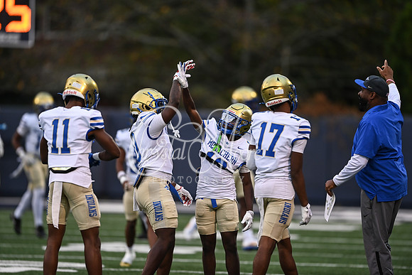 Class AAAAAA football action with Marietta taking on McEachern in their home opener