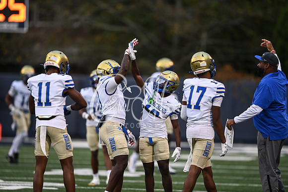 Class AAAAAA football action with Marietta taking on McEachern in their home opener