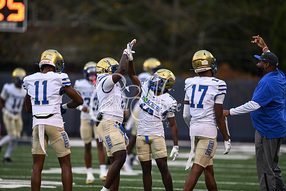 Class AAAAAA football action with Marietta taking on McEachern in their home opener